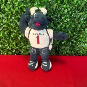 NFL Houston Texans Toro Plush Mascot Toy Great Man Cave Sports Room Decor